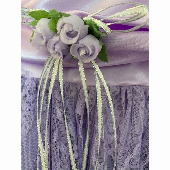 SHANIL SP2049 Lavender Dress size 10 - Picture 3 of 6